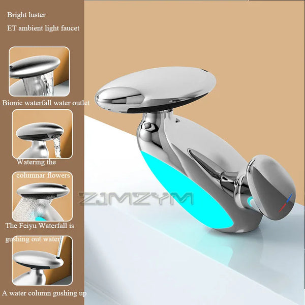 Twirl-Glow LED Faucet